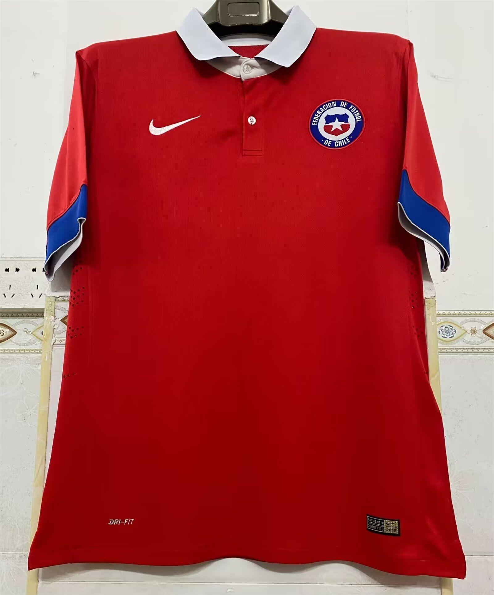 AAA Quality Chile 15/16 Home Soccer Jersey